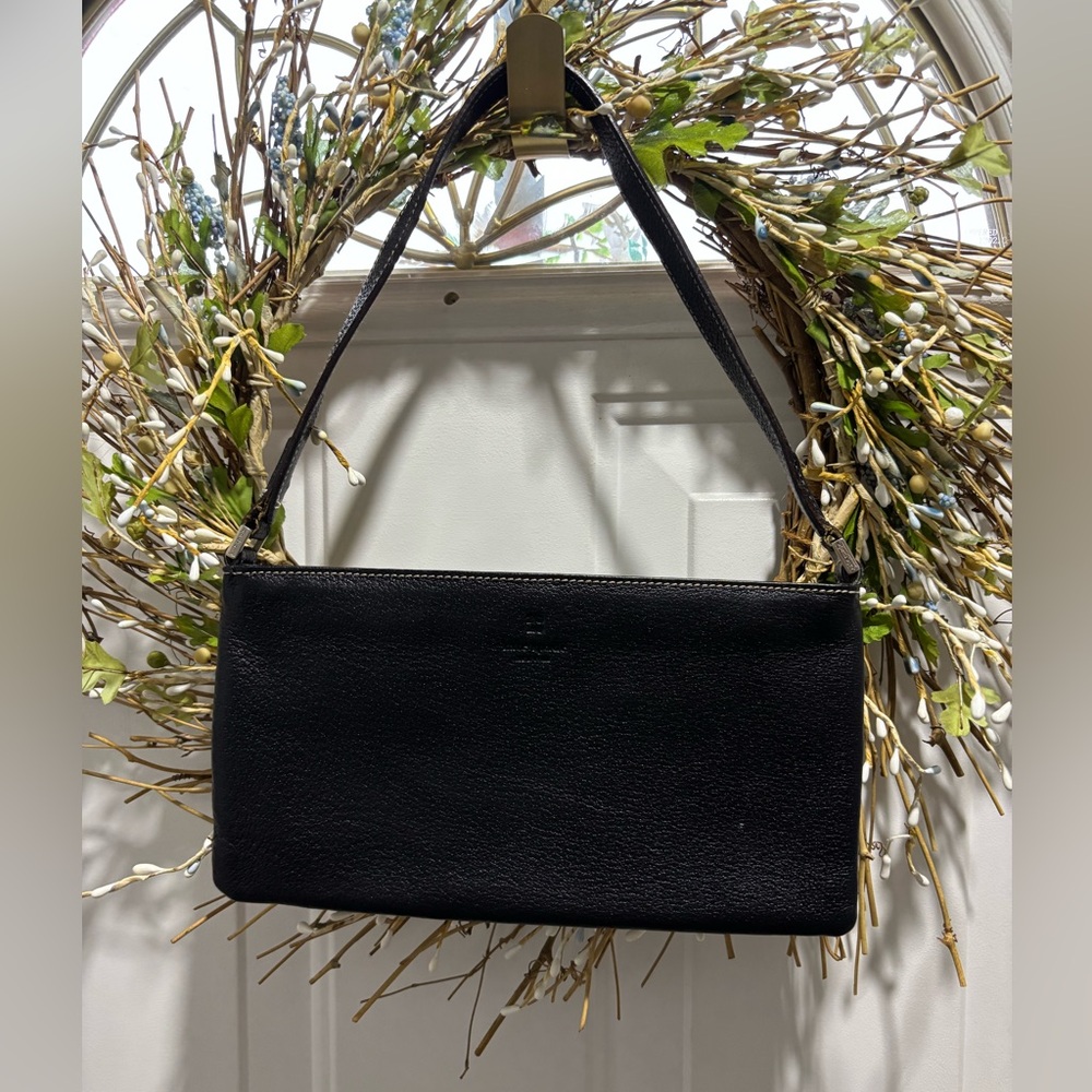 Kate Spade Black Leather Shoulder Bag